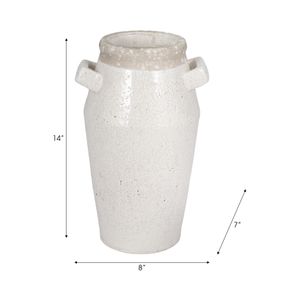 CLYDELAND GRAY VASE 14 (IN) 9