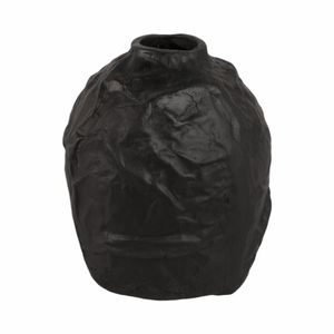 AXELLEY BLACK VASE 9 (IN) 4