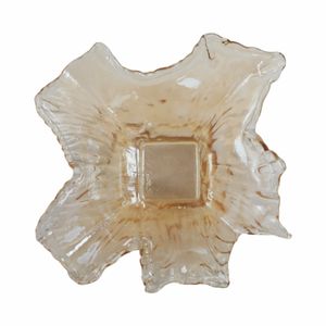 CLAYMORE BROWN GLASS VASE 12 (IN) 7