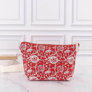 Camellia Medium Essential Canvas Pouch 3