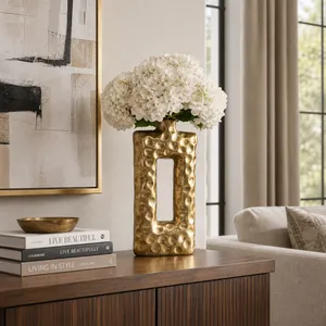 KENDALLBEACH GOLD VASE 20 (IN) 11