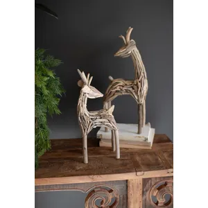Set of 2 Driftwood Reindeer 2