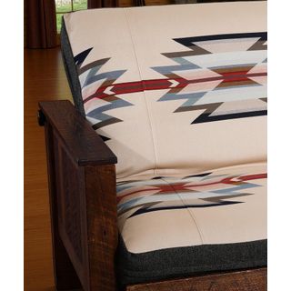 Custom Futon Chair & Ottoman Cover - Full Size Mattress - FRONT:  Fabric Grade 20:  Fabric Name:  TBD; BACK:  Fabric Grade 10-Fabric Name:  TBD ; Welt (Optional):  Add $30