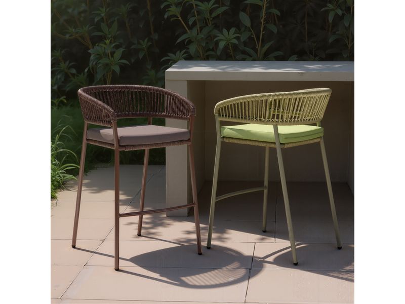 Skye Barstool Green 9