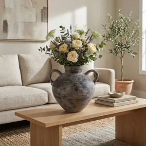 BURTONHOLM GRAY VASE 16 (IN) 2