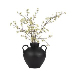 BURTONHOLM BLACK VASE 16 (IN) 3