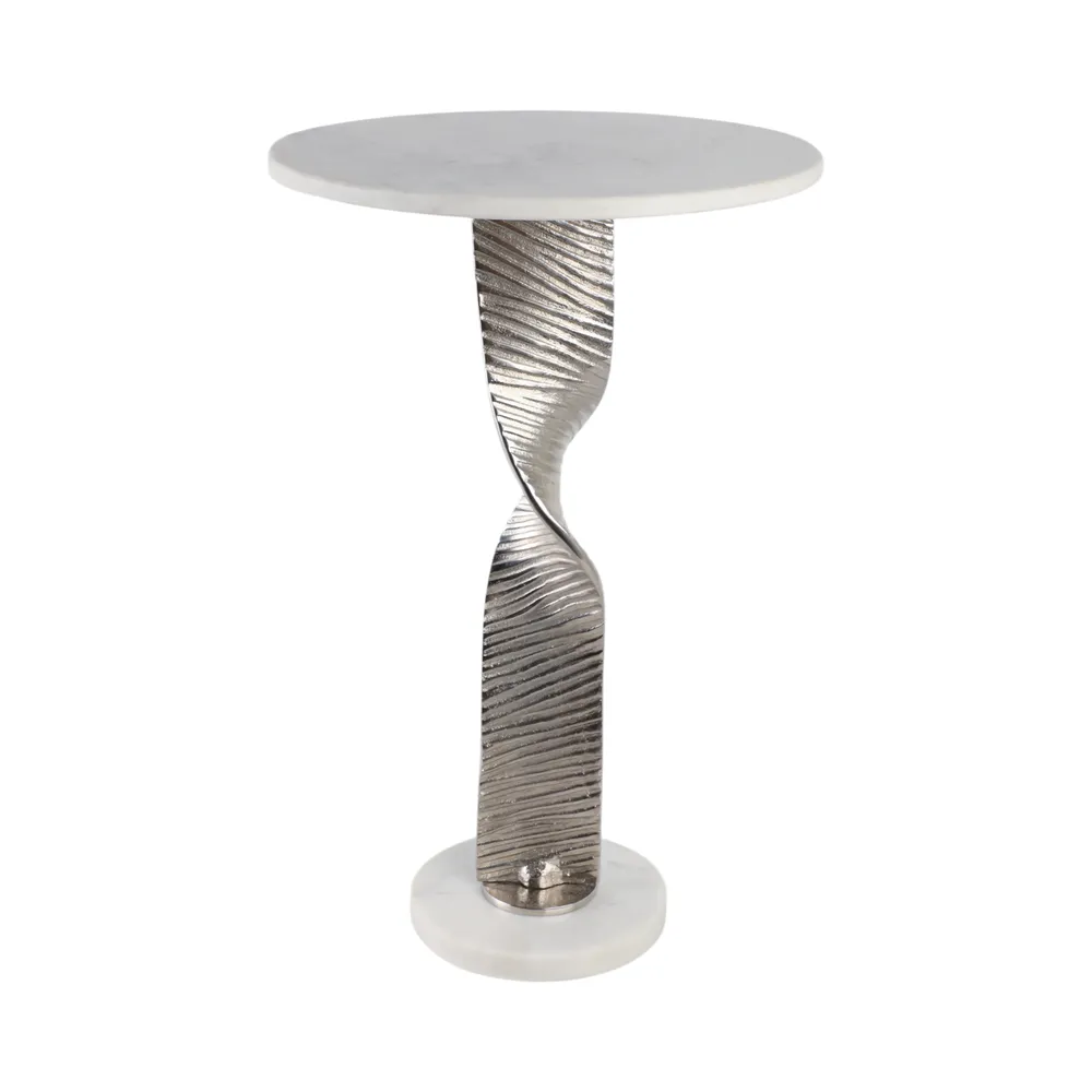 DENTONWIND SILVER TABLE 25 (IN)