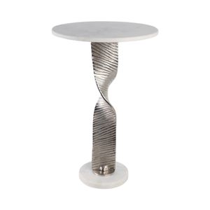 DENTONWIND SILVER TABLE 25 (IN) 5