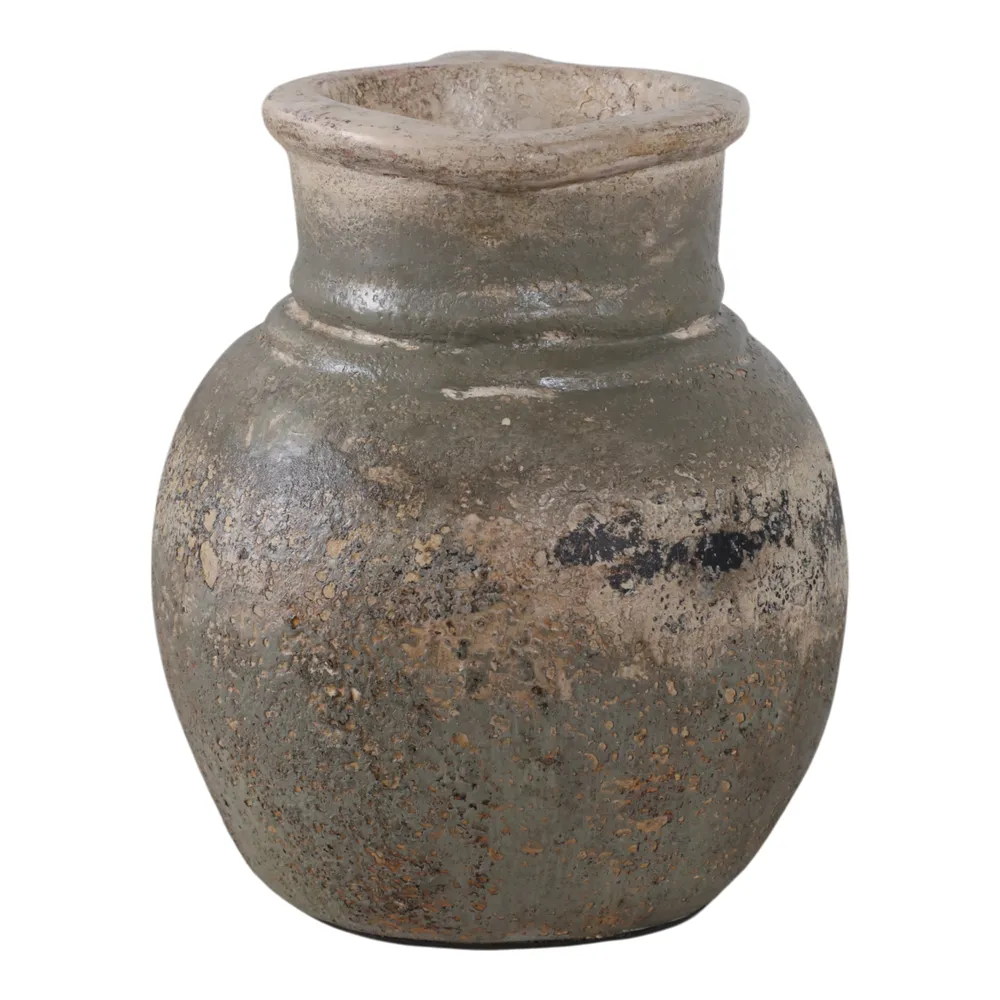 SHERMANGROVE IVORY VASE 9 (IN)