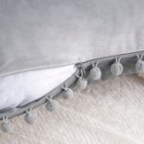 Alaundra Tassels Reversible Throw Pillow 3