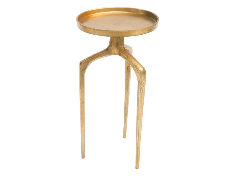Como Accent Table Set Antique Gold 7