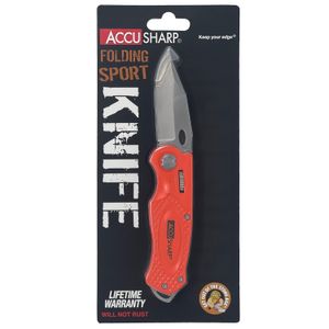 AccuSharp  Sport Knife - Blaze Orange 5