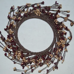 Burgundy Gold Mini Berry 4.25 C-Ring 1