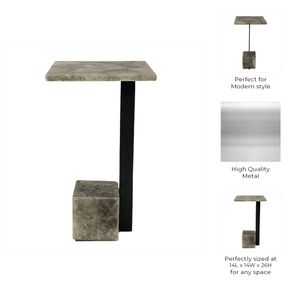 MILTONRIDGE GRAY TABLE 26 (IN) 11
