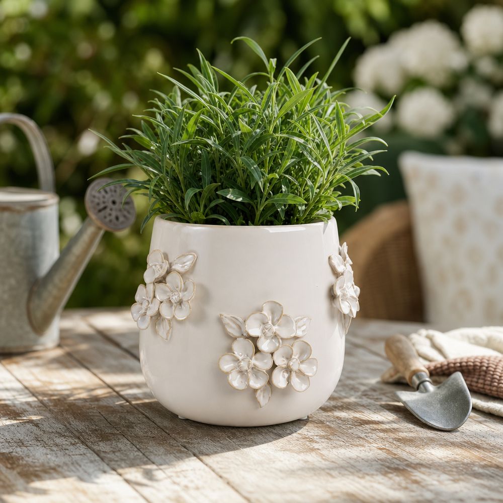 TRENTONVALE IVORY PLANTER 6 (IN)