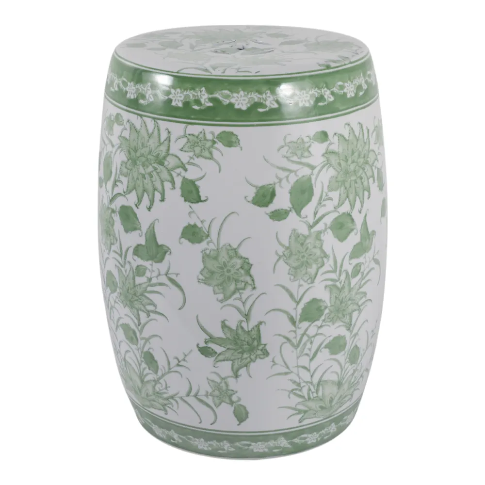 HUNTERDALE GREEN GARDEN STOOL 18 (IN)