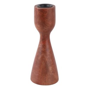FARLEYSIDE BROWN CANDLE HOLDER 8 (IN) 5