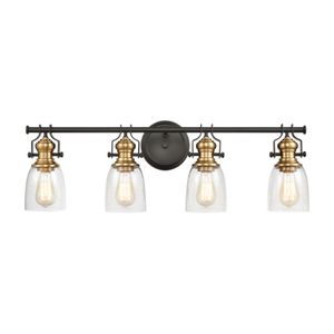 Chadwick 32'' Wide 4-Light Vanity Light - Oil Rubbed Bronze 1