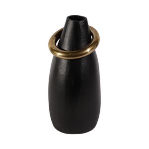 ENOCHCROSS BLACK VASE 14 (IN) 4