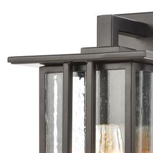 Radnor 10'' High 1-Light Outdoor Sconce - Matte Black 3
