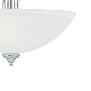 Tahoe 20'' Wide 3-Light Pendant - Brushed Nickel 4