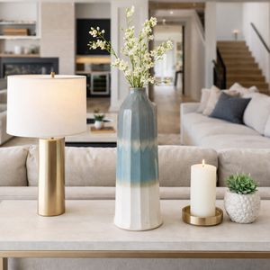CARVERPORT BLUE VASE 20 (IN) 2