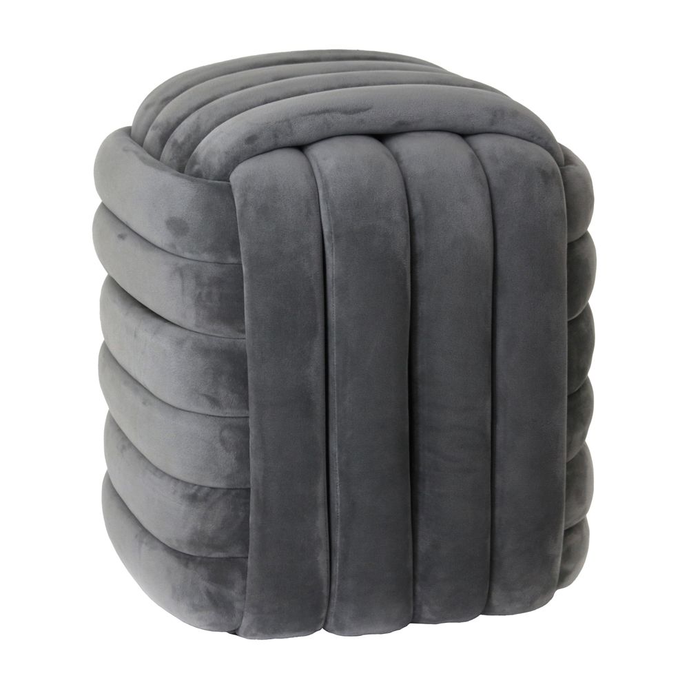 COLEOAK GRAY STOOL 19 (IN)
