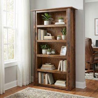 Barnwood Large Bookshelf