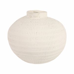 SAMSONLEY WHITE VASE 10 (IN) 1