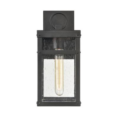 Dalton 13″ High 1-Light Outdoor Sconce - Textured Black