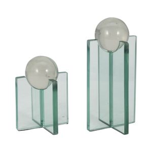 TRENTONVIEW SET OF 2 CLEAR DECOR 12 (IN) 3