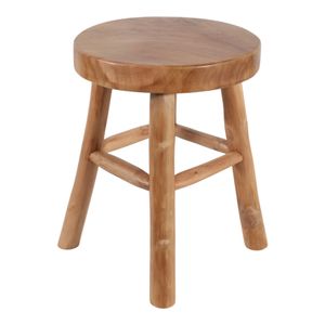 HARDENHAM BROWN STOOL 18 (IN) 6