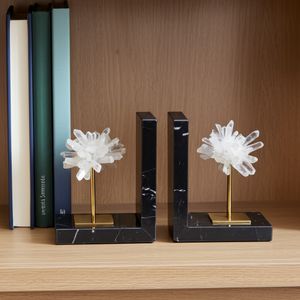 TUCKERLAKE SET OF 2 BLACK BOOKENDS 7 (IN) 2