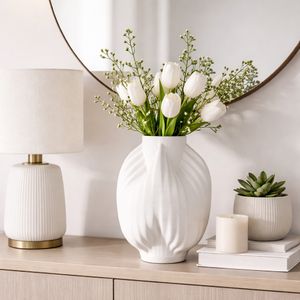 ZANECREST IVORY VASE 13 (IN) 12