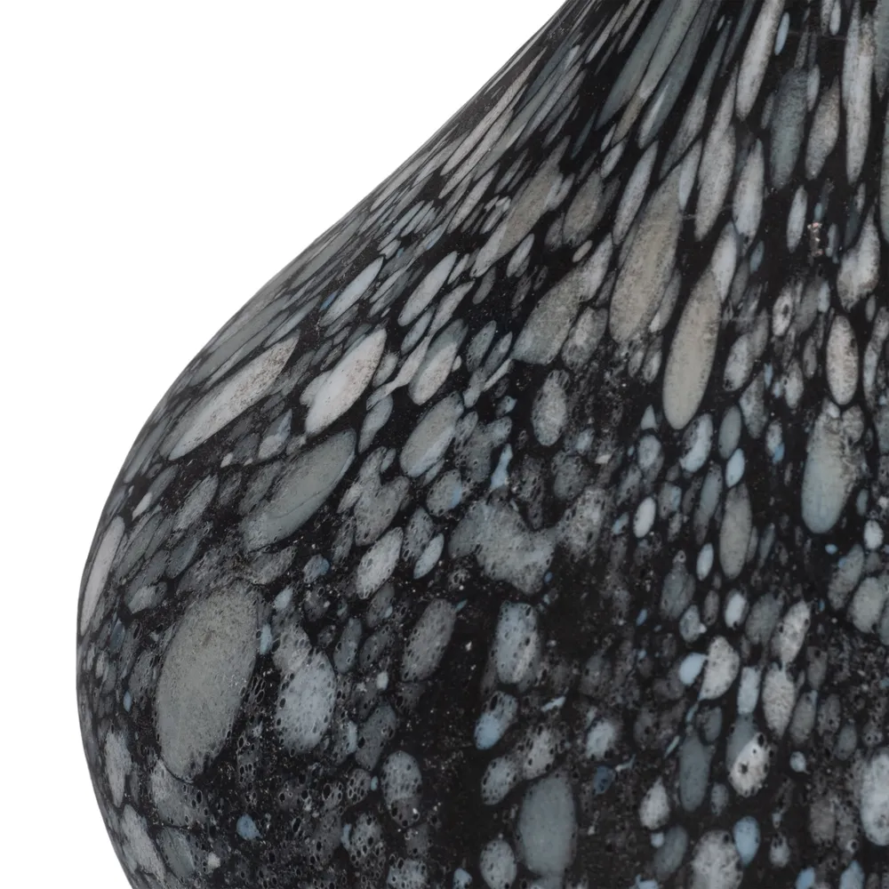 DOUGALROSE GRAY GLASS VASE 15 (IN)