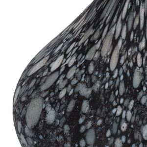 DOUGALROSE GRAY GLASS VASE 15 (IN) 5