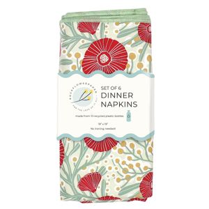 Camellia Bouquet Eco Dinner Napkins (Set of 6) 4