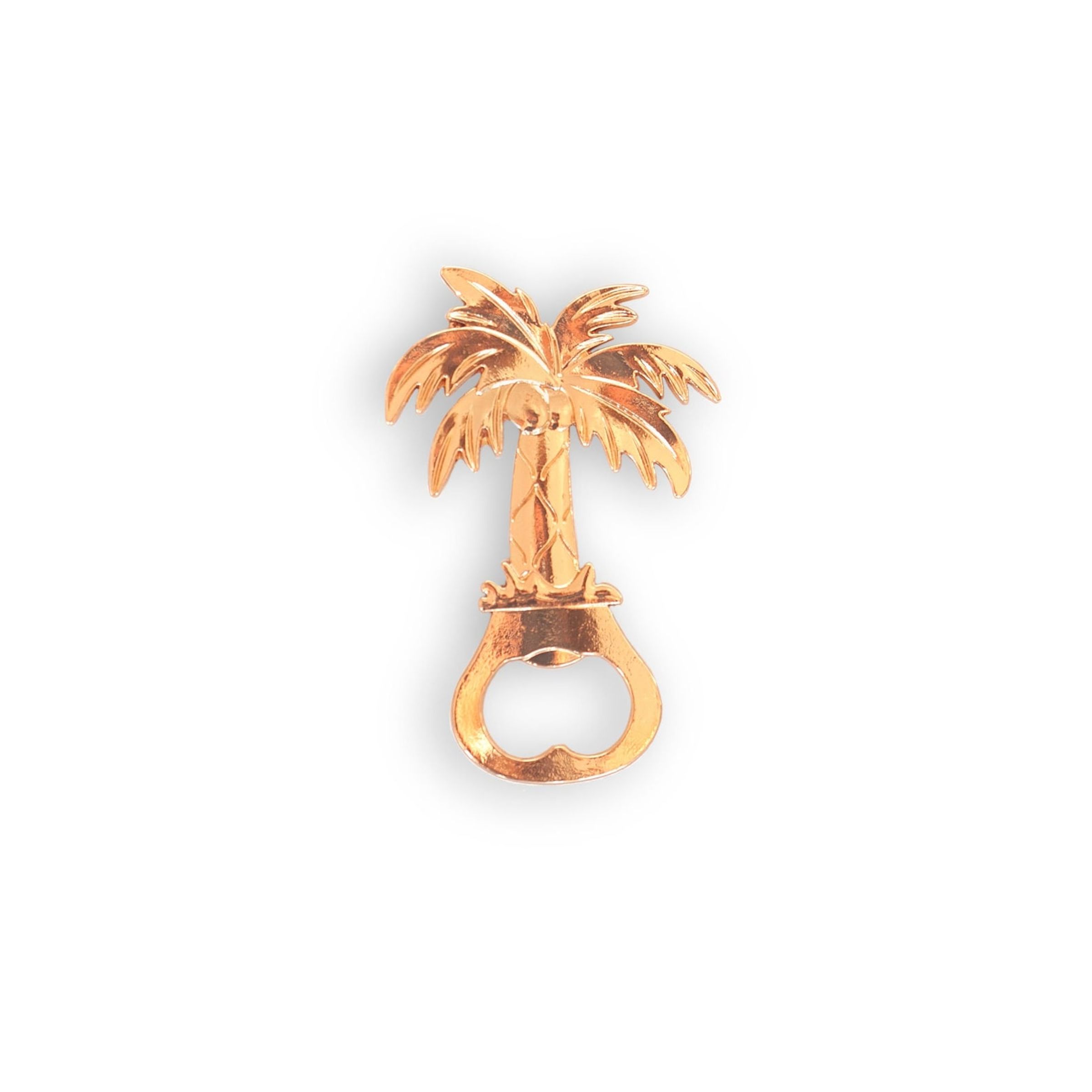 BARTENDER'S BOTTLE OPENER MAGNET - SUNSET PALM TREES