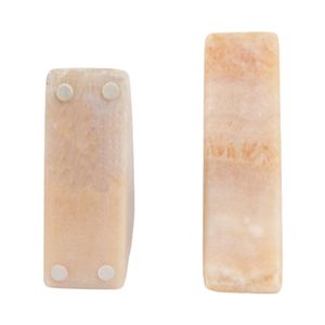 EMORYWORTH SET OF 2 ORANGE BOOKENDS 5 (IN) 7