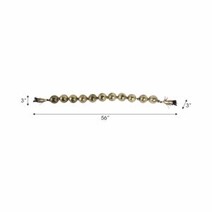 CALVINDALE GOLD BEAD 3 (IN) 7