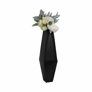 TARASIDE BLACK VASE 26 (IN) 3