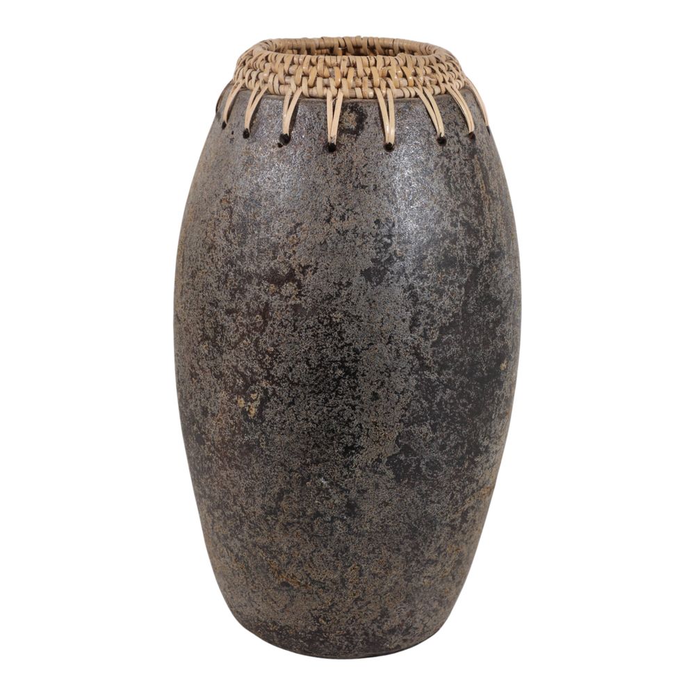 BYRONHOLM BLACK VASE 13 (IN)