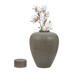 ELTONRIDGE GREEN VASE 21 (IN) 3