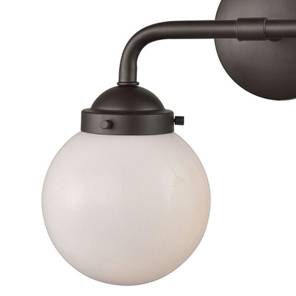 Beckett 15'' Wide 2-Light Vanity Light - Oil Rubbed Bronze