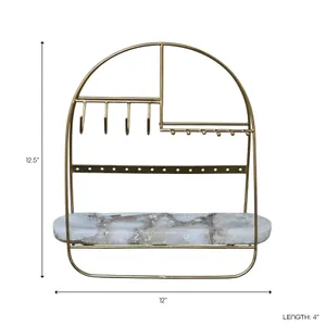 ELDONCREST GOLD JEWELRY STAND 13 (IN) 10