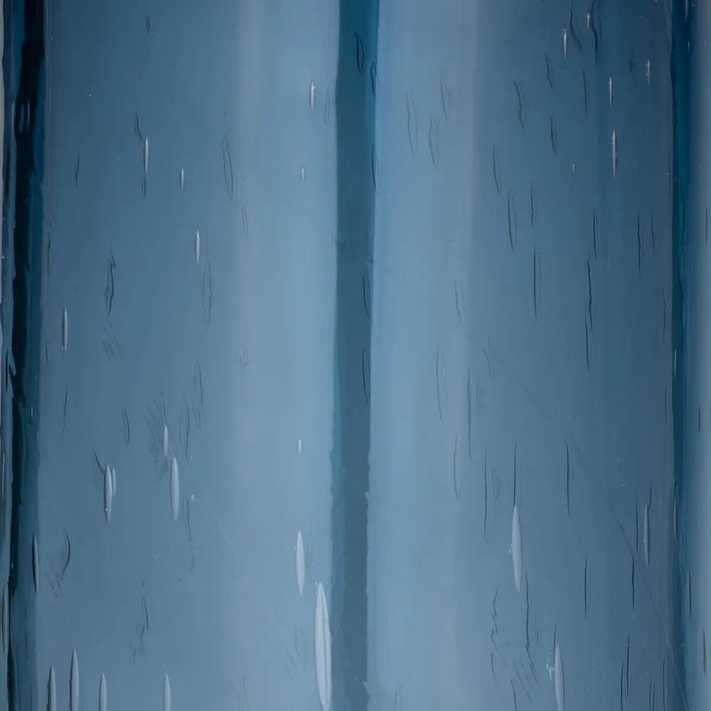 FIONACROSS BLUE GLASS VASE 19 (IN)