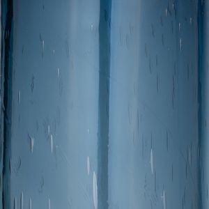 FIONACROSS BLUE GLASS VASE 19 (IN) 6
