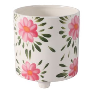 ALMAWAY WHITE PLANTER 6 (IN) 1