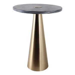 DERMOTCLIFF BLACK TABLE 23 (IN) 5