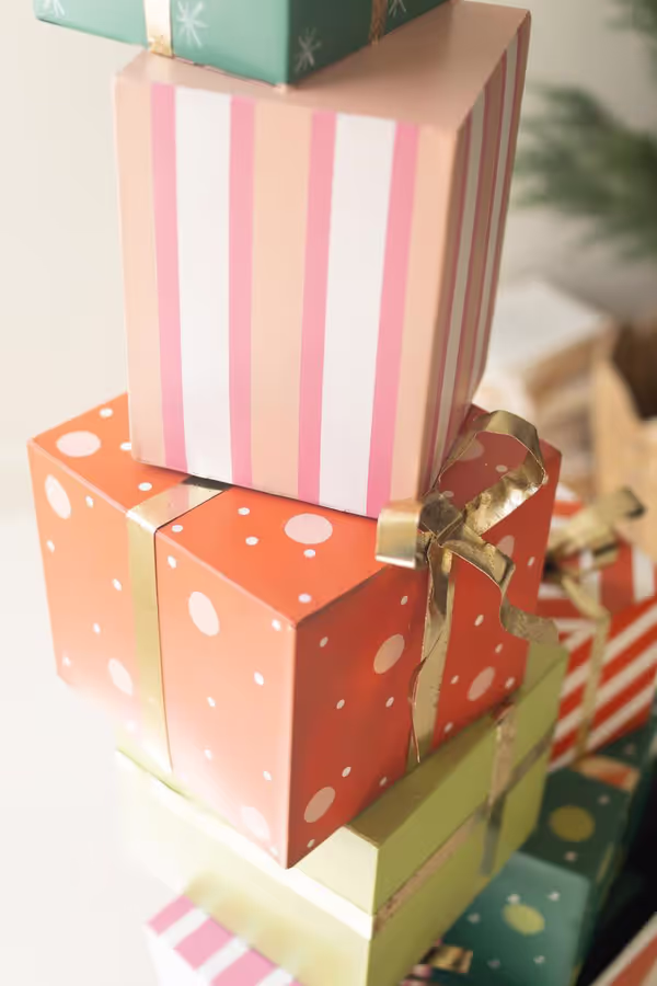 Giant Painted Metal Christmas Sleigh with Presents